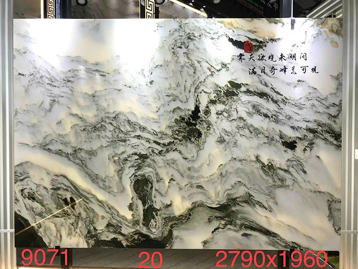 Tranh đá sơn thủy xuyên sáng TDST-STC01