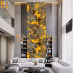 Tranh đá thông tầng Alpinus xuyên sáng TC_006