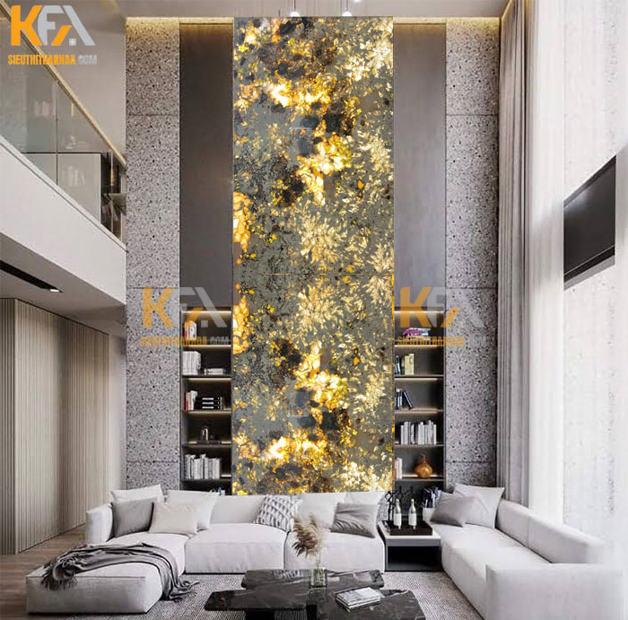 Tranh đá thông tầng Alpinus xuyên sáng TC_006