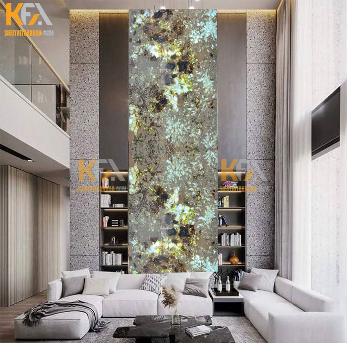 Tranh đá thông tầng Alpinus xuyên sáng TC_006