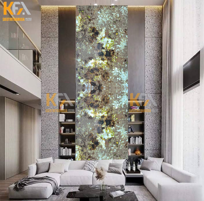 Tranh đá thông tầng Alpinus xuyên sáng TC_006