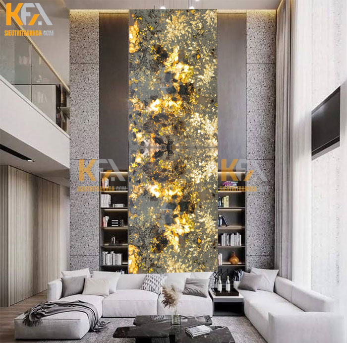 Tranh đá thông tầng Alpinus xuyên sáng TC_006