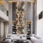 Tranh đá thông tầng xuyên sáng TC_005 | ghép 2 tấm