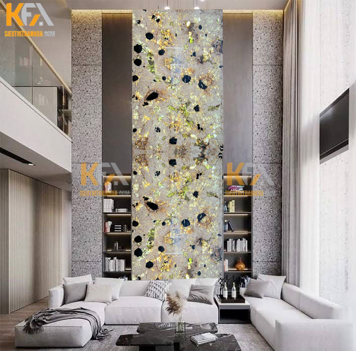 Tranh đá thông tầng xuyên sáng TC_003 | ghép 2 tấm