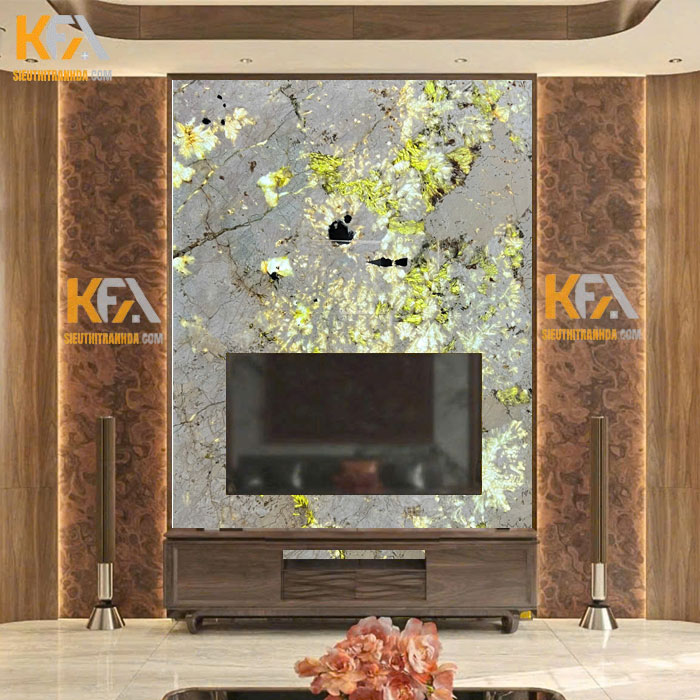 Tranh đá xuyên sáng ốp vách Tivi - TC003 | Dáng đứng